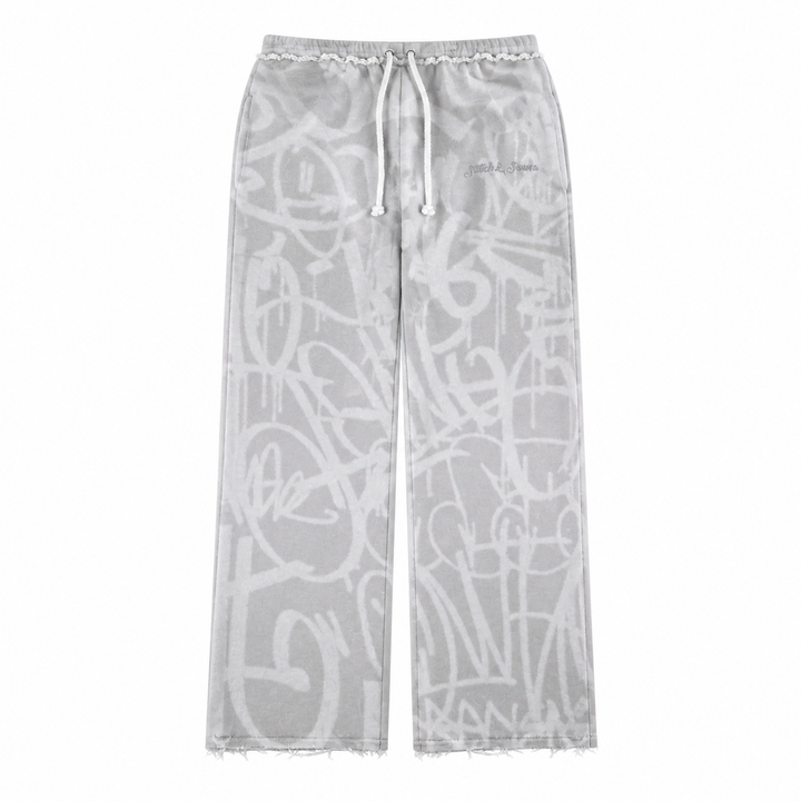 Concrete Graffiti Sweats — Front