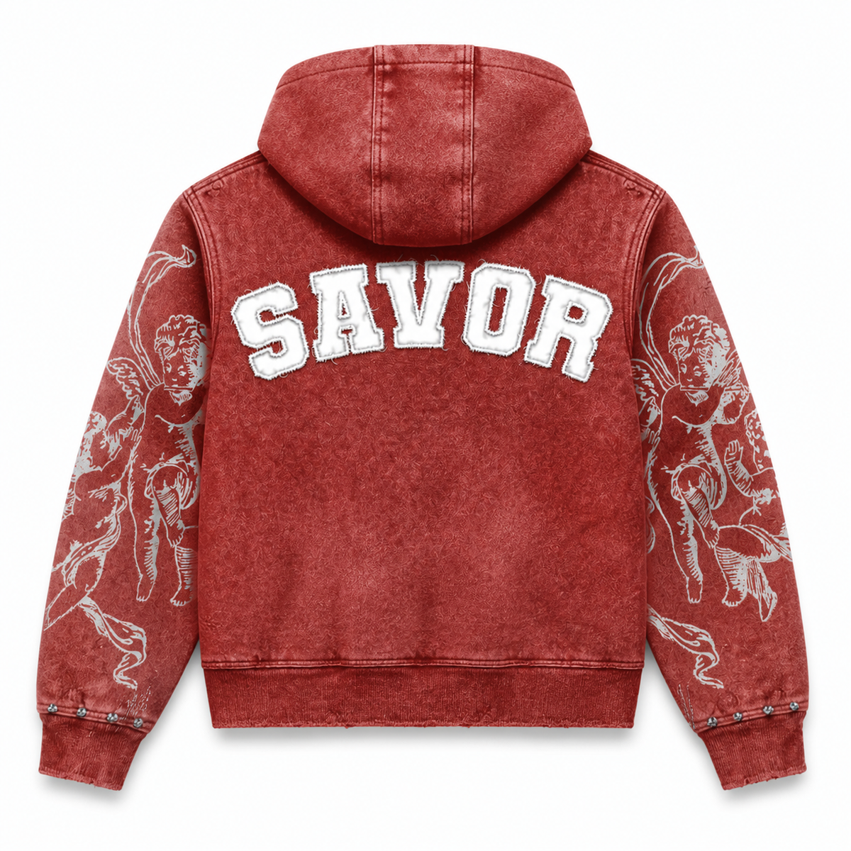 Baby Angels Zip-Up — Back