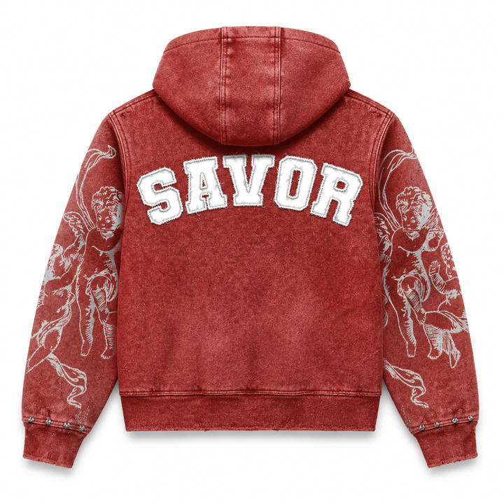 Baby Angels Zip-Up — Back